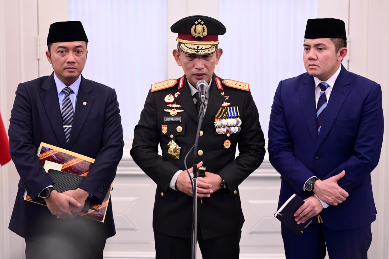 Kapolri Listyo Sigit Prabowo (SinPo.id/Biro Setpres)