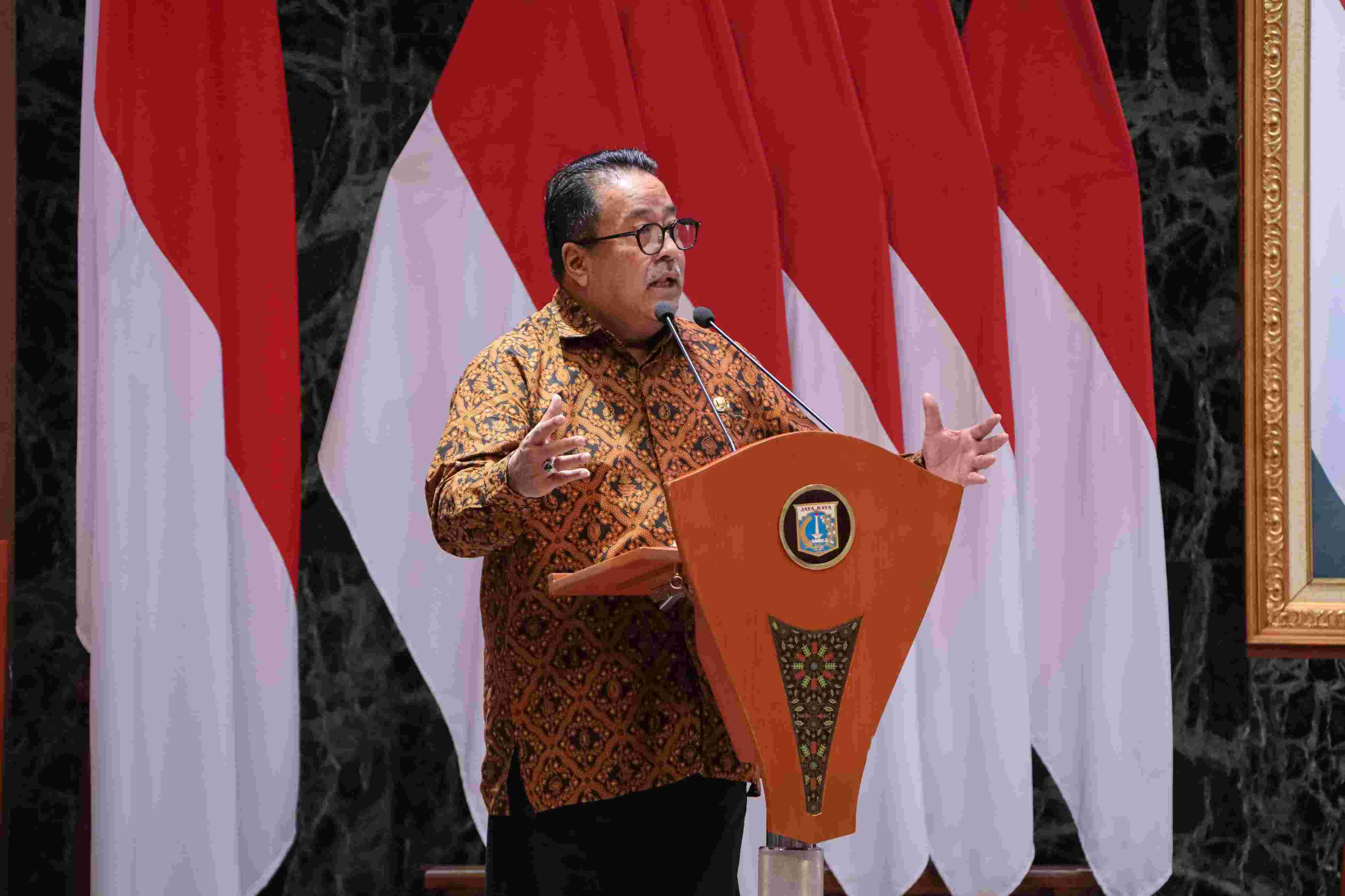 Wagub DKI Jakarta Rano Karno (SinPo.id/ Dok. Pemprov DKI)