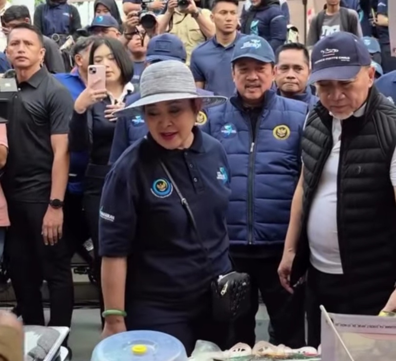 Menko Pangan Zulkifli Hasan dan Ketua Komisi IV DPR Titiek Soeharto. (SinPo.id/dok. Kemenko Pangan)