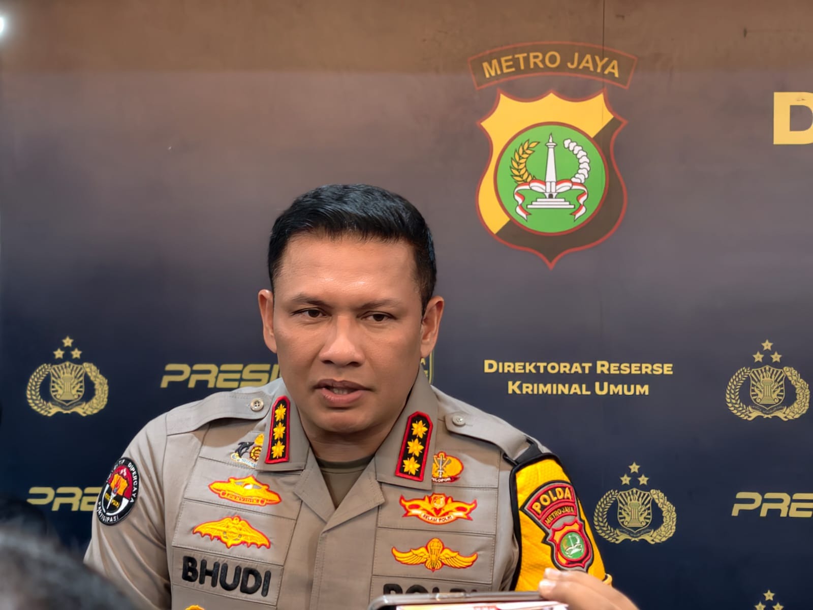 Kabid Humas Polda Metro Jaya Kombes Pol Budi Hermanto (SinPo.id/ Humas Polda Metro Jaya)