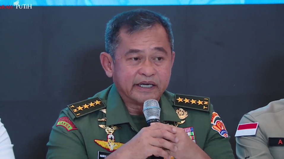 Kepala Staf Angkatan Darat (KSAD) Jenderal TNI Maruli Simanjuntak (SinPo.id/Tim media)