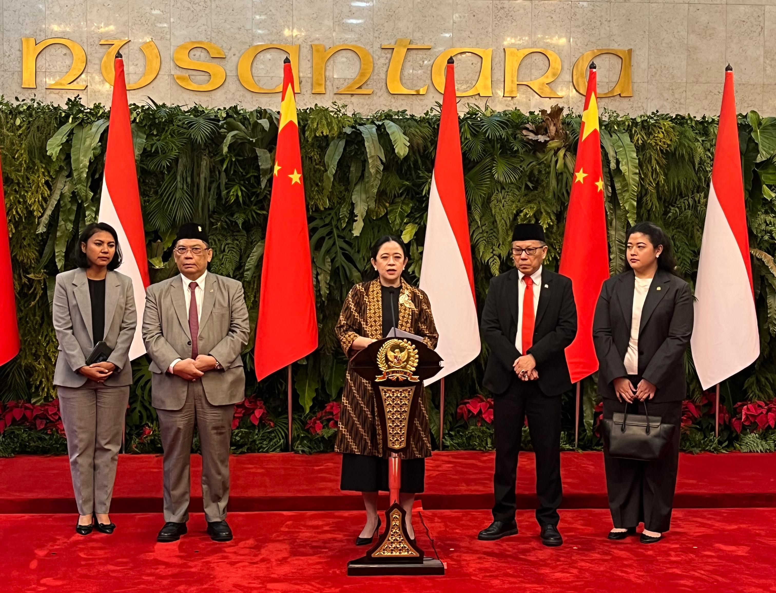 Ketua DPR RI, Puan Maharani (SinPo.id/Galuh Ratnatika)