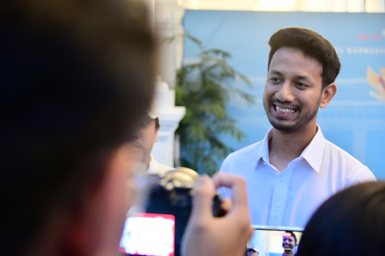 Ketua Perkumpulan Pemain Piring Terbang Indonesia, Randi Tulus (SinPo.id/Biro Setpres)