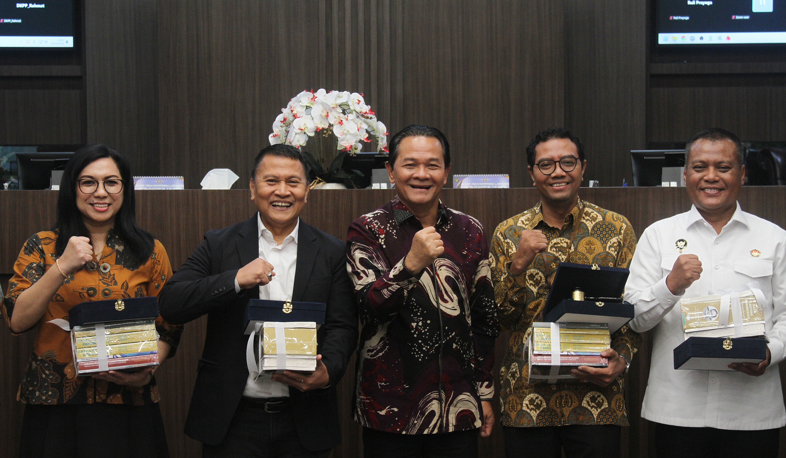 Diskusi terbatas DKPP. (Agus Priatna/SinPo.id)