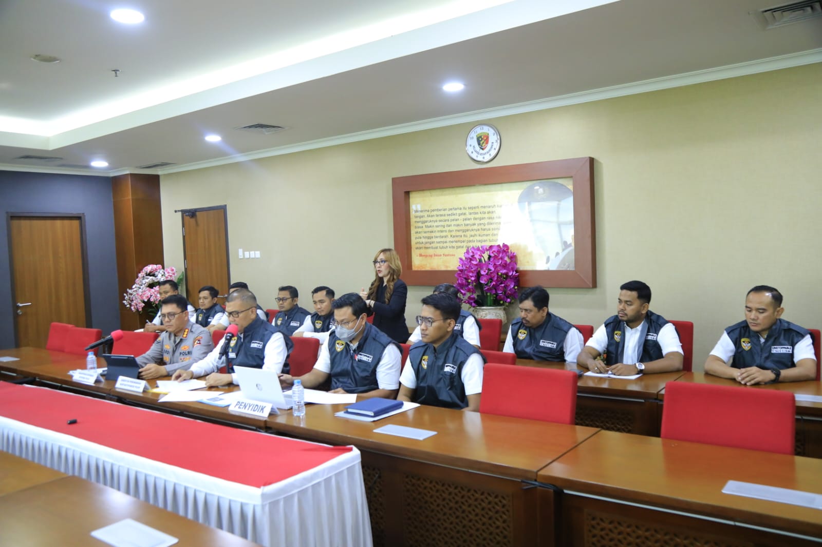 Konferensi pers Kortastipidkor Polri (SinPo.id/ Humas Polri)