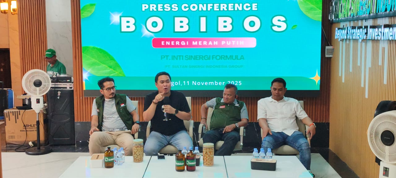 Konferensi pers Bobibos (SinPo.id/ Dok. Bobibos)