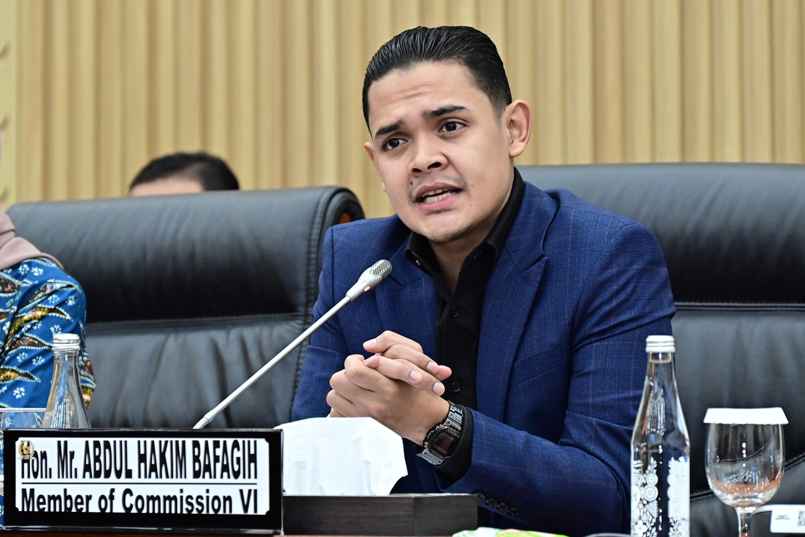 Anggota Komisi VI DPR RI Abdul Hakim Bafagih (SinPo.id/)