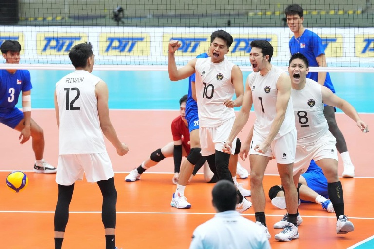 Timnas Voli Indonesia (SinPo.id/Kemenpora)