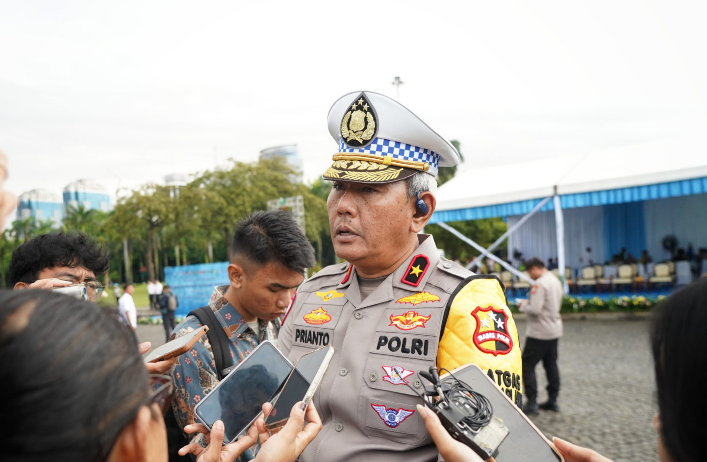 Kamseltibcarlantas Operasi Lilin 2025, Brigjen Pol Prianto (SinPo.id/Dok.Polri)