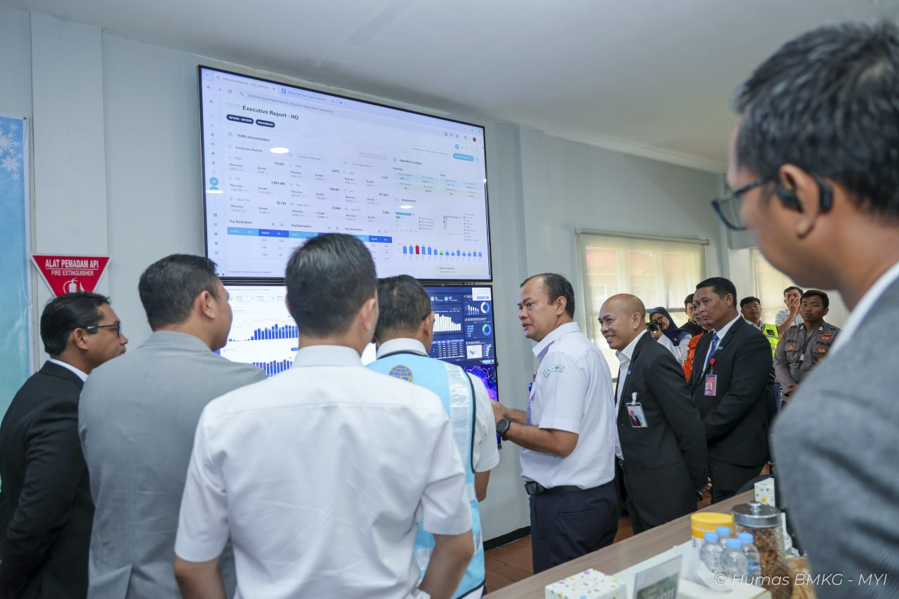 Keselamatan Penerbangan Nataru, BMKG Pastikan Data Cuaca Terus Terupdate di Bandara (SinPo.id/BMKG)