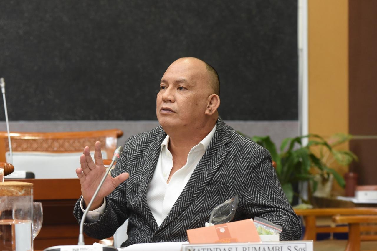 Anggota Komisi VIII DPR RI, Matindas J. Rumambi (Sin