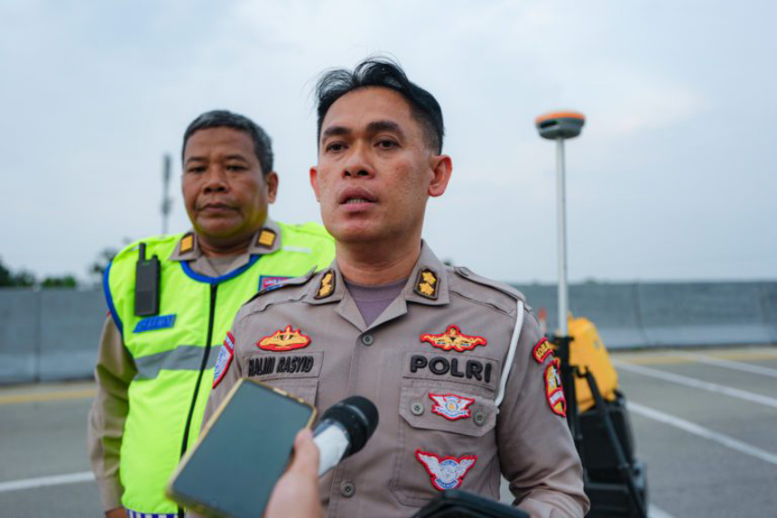 Kasimitra Subditlaka Ditgakkum Korlantas Polri, AKBP Halim Rasyid (SinPo.id/Dok.Polri)