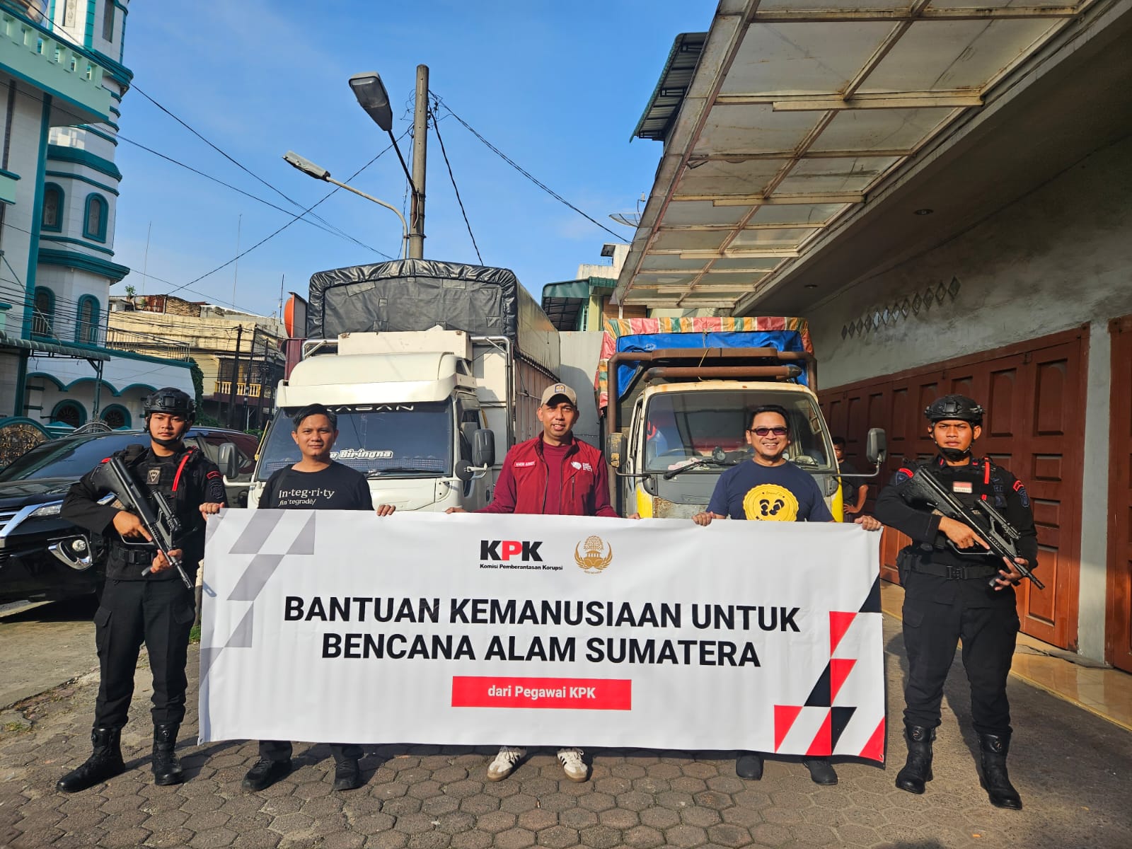 KORPRI KPK salurkan bantuan untuk korban bencana Sumatra (SinPo.id/ Dok. KPK)