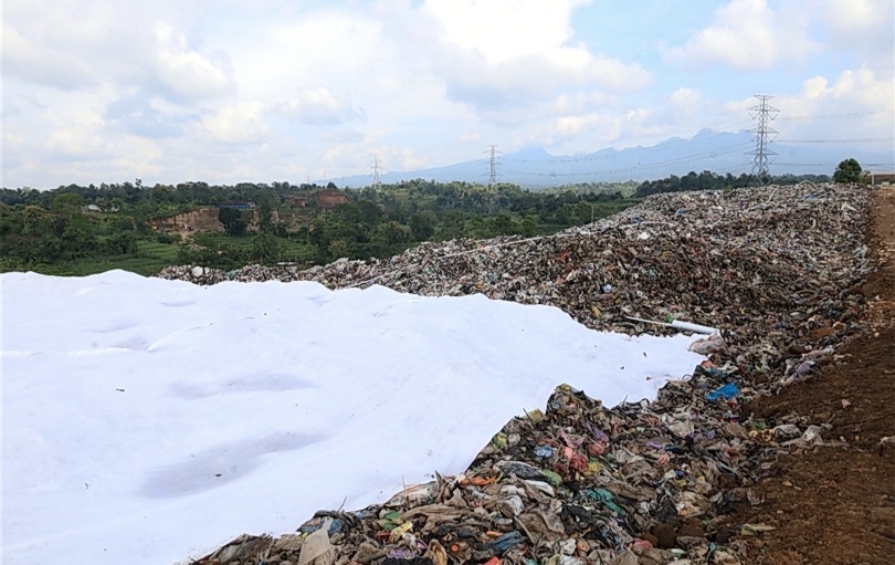 Ilustrasi tumpukan sampah di TPA (SinPo.id/ Dok. KLH)