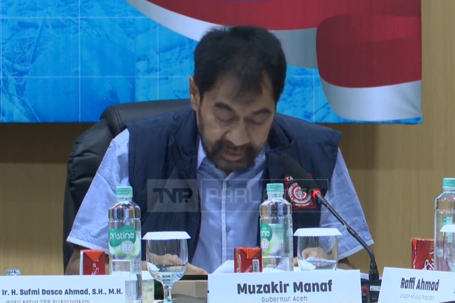 Gubernur Aceh, Muzakir Manaf (SinPo.id/Tangkapan Layar)