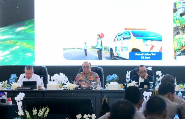 Wakapolri pimpin persiapan Operasi Lilin 2025 (SinPo.id/Dok.Polri)