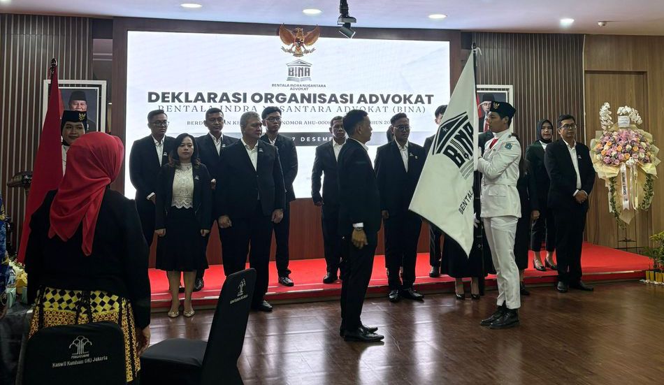 Deklarasi Organisasi Advokat BINA (SinPo.id/Istimewa)