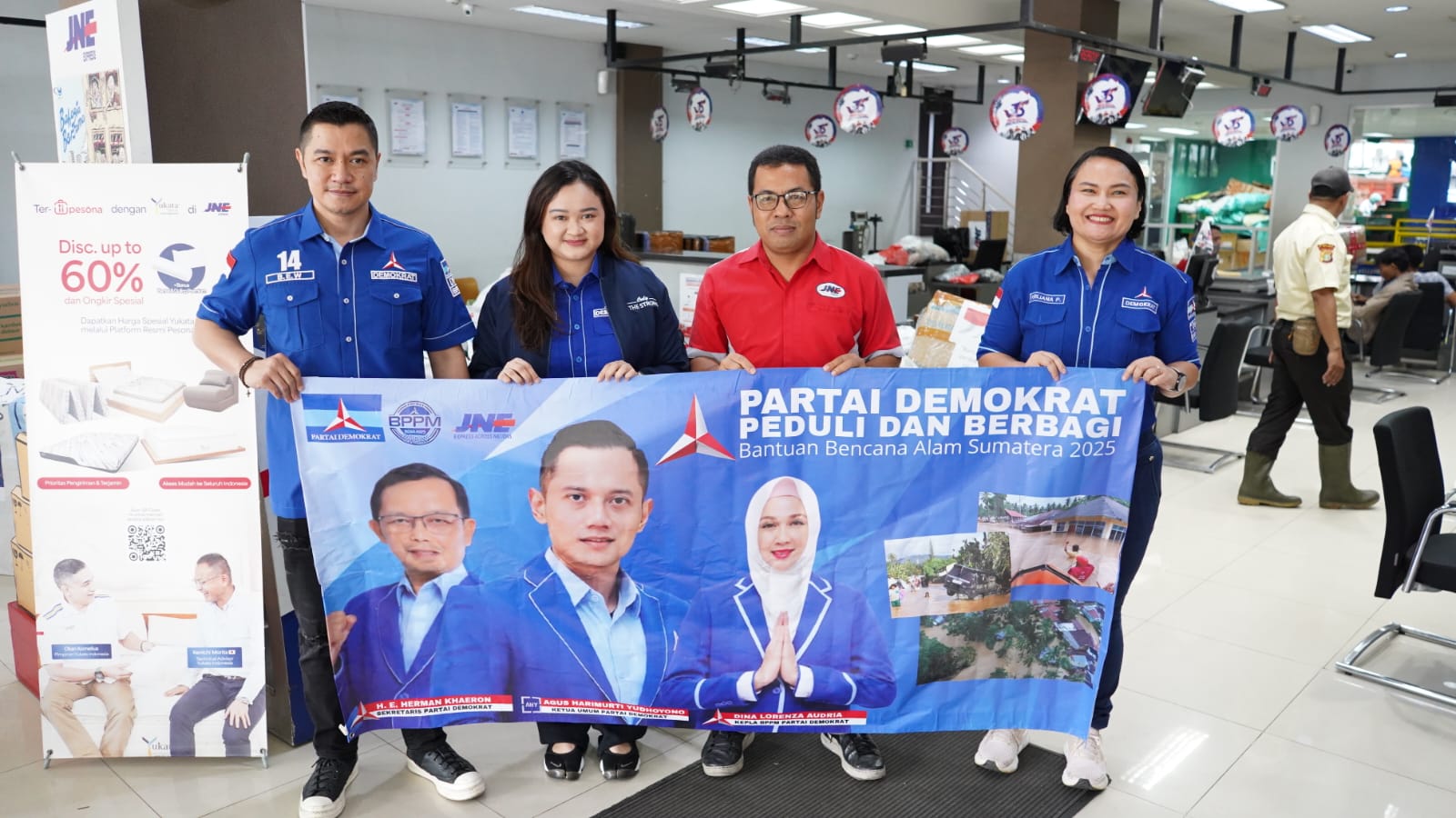 Pengiriman bantuan korban bencana Sumatra (Sinpo.id/Tim Media)