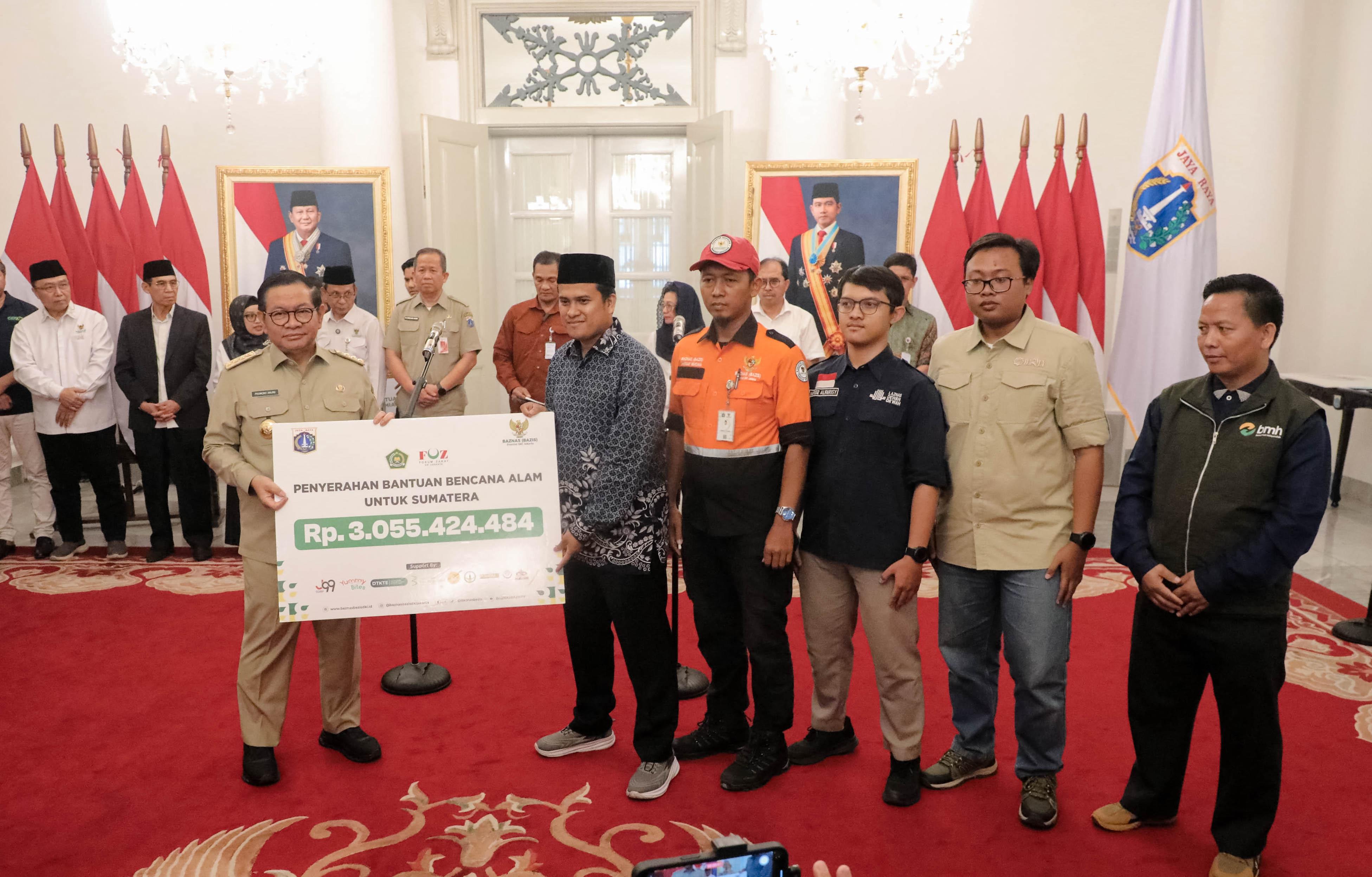 Pemprov DKI Kirim 27 Ton Bantuan untuk Korban Banjir Sumatra (SinPo.id/Pemprov DKI)