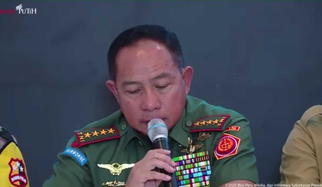 Panglima TNI Jenderal Agus Subiyanto (SinPo.id/Tangkapan layar)