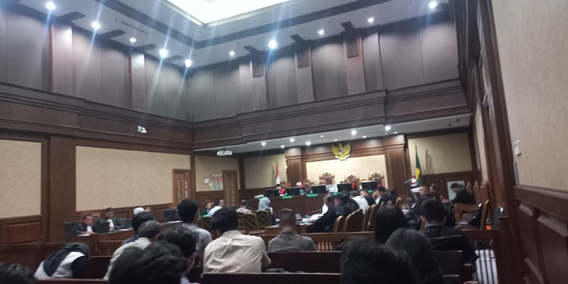 Suasana sidang kasus Pertamina (Sinpo.id)