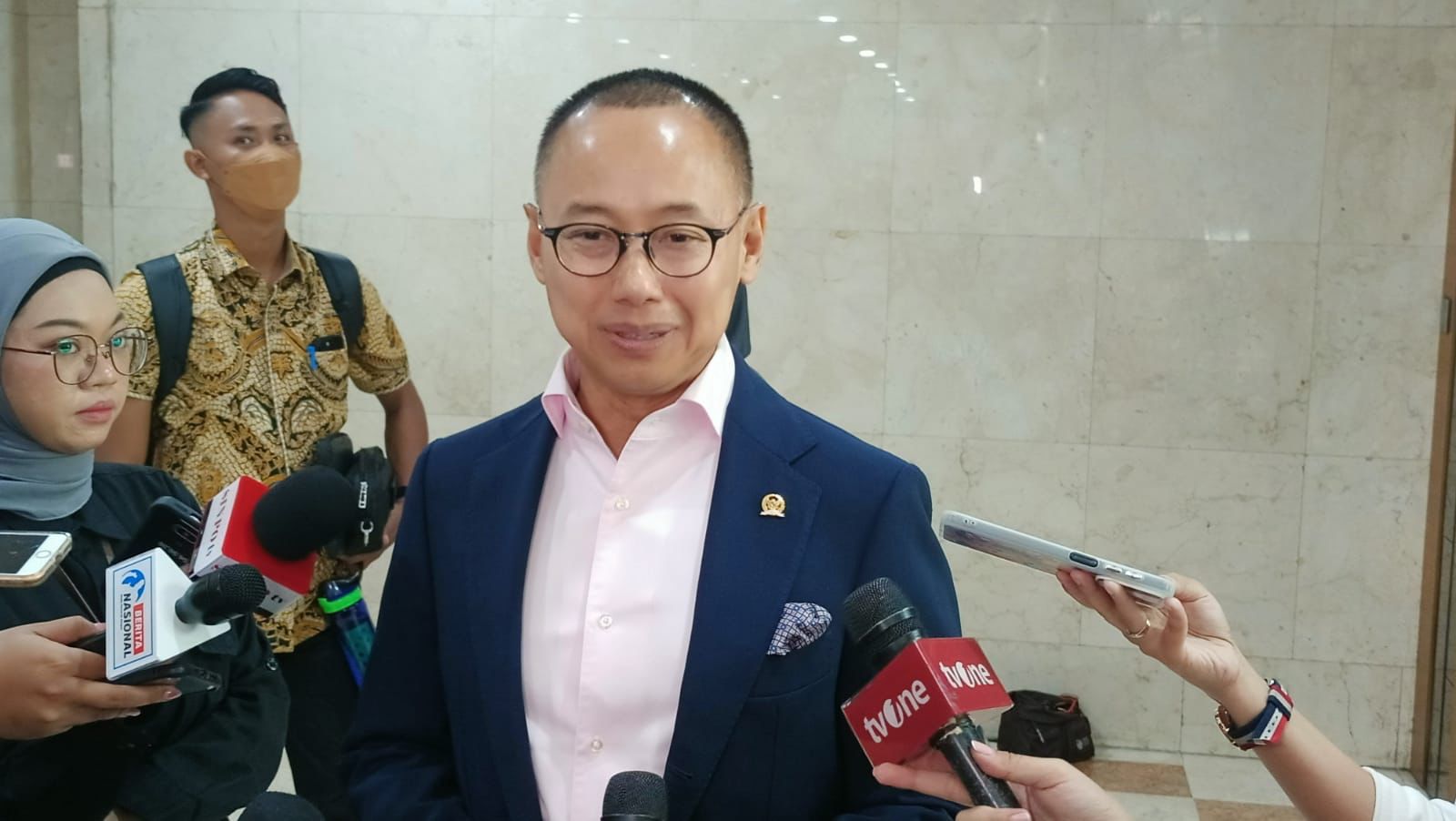 Wakil Ketua MPR RI Eddy Soeparno (SinPo.id/Galuh Ratnatika)