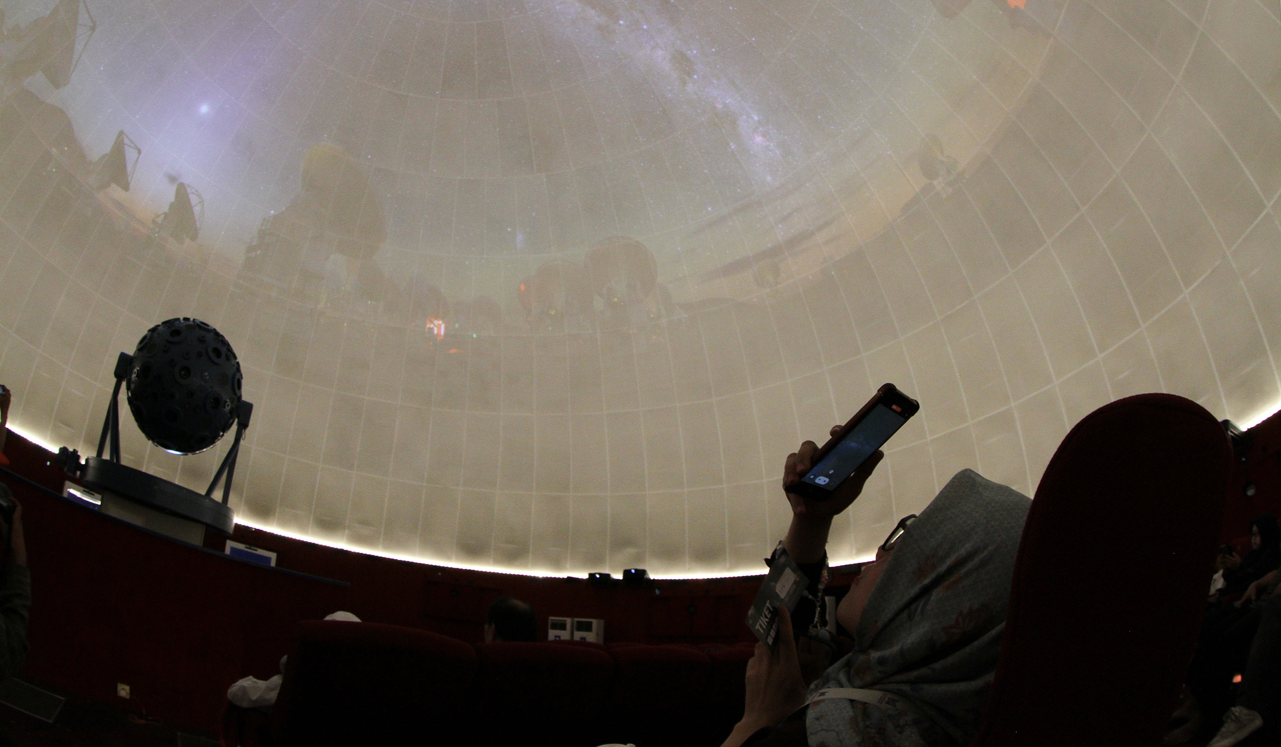 Planetarium resmi dibuka. (Agus Priatna/SinPo.id)