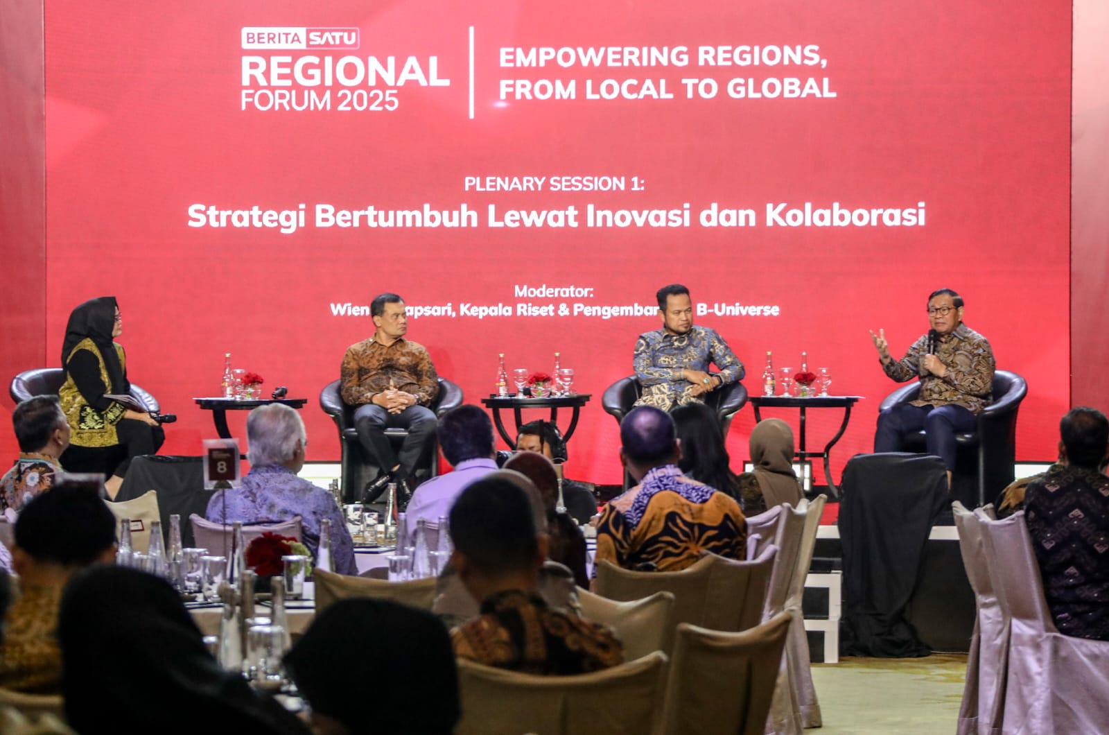 Gubernur Pramono Anung Hadiri BeritaSatu Regional Forum (SinPo.id/Pemprov DKI)