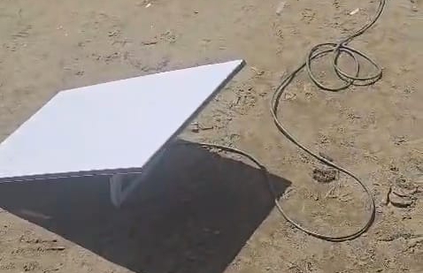 Starlink di lokasi terdampak bencana Sumatra (SinPo.id/ Humas Polri)