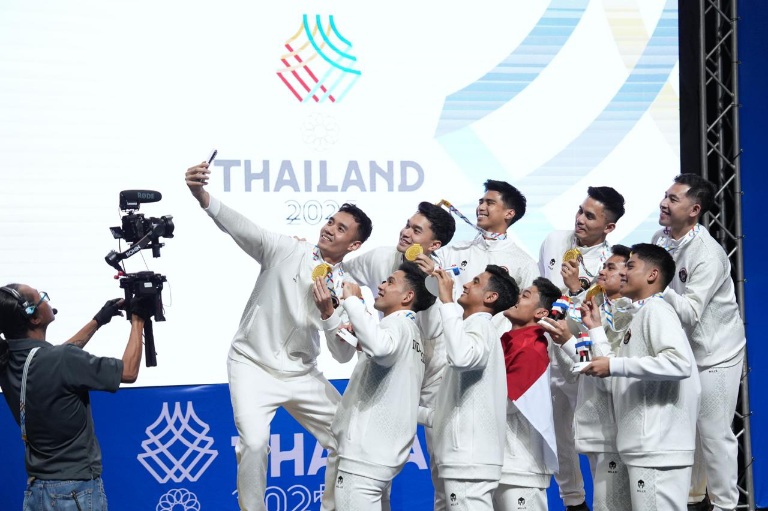 Medali Emas Indonesia Terus Bertambah di Ajang SEA Games 2025 Thailand (SinPo.id/Kemenpora)