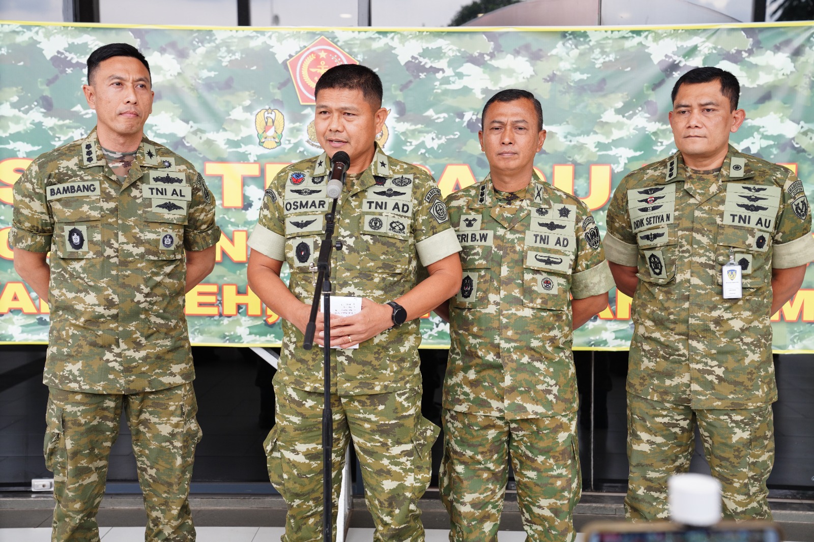 Wakil Kepala Pusat Penerangan TNI Brigjen TNI Osmar Silalahi (SinPo.id/PuspenTNI)
