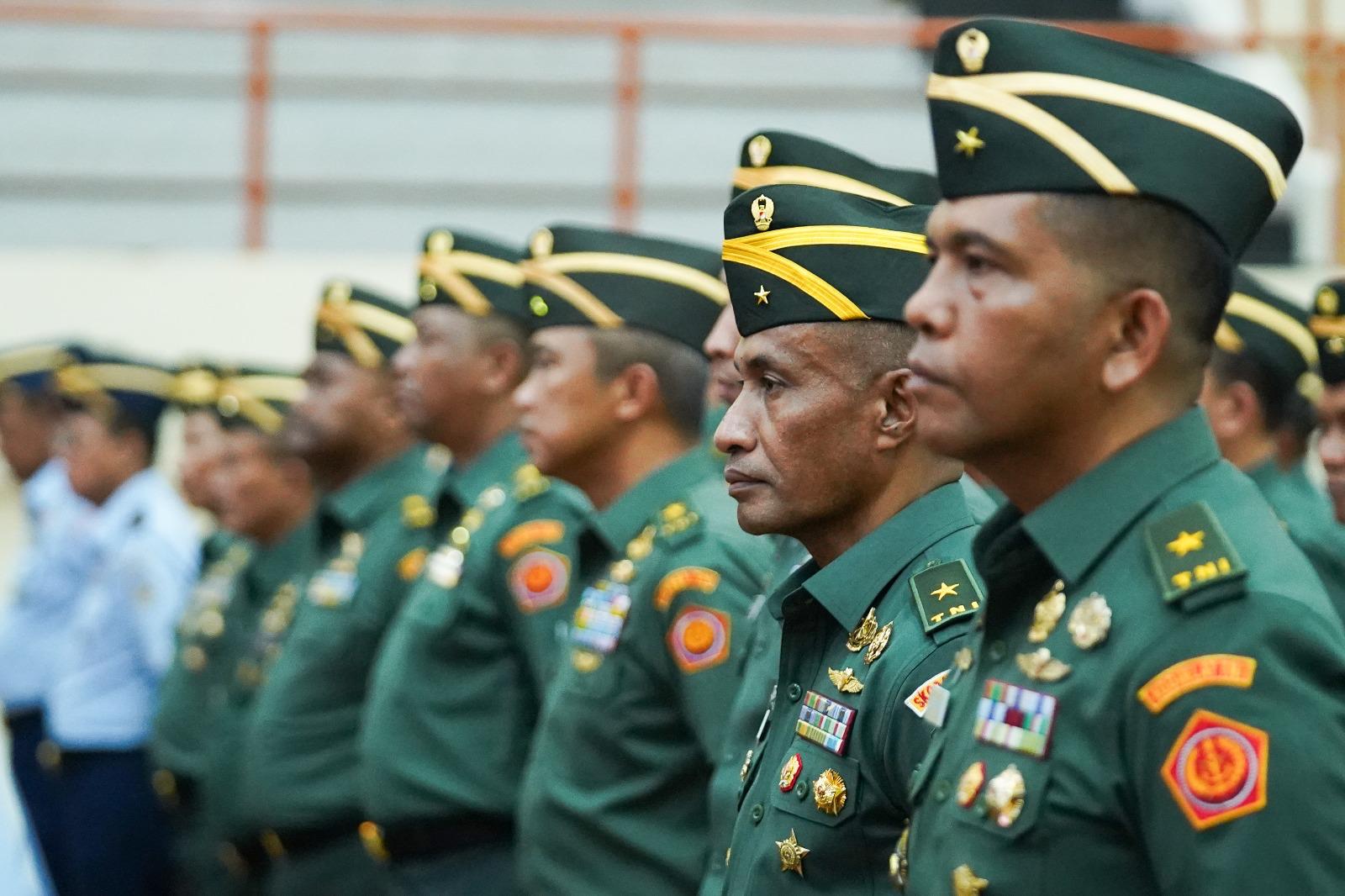Wakil Panglima TNI Pimpin Laporan Korps Kenaikan Pangkat 139 Pati (SinPo.id/TNI)