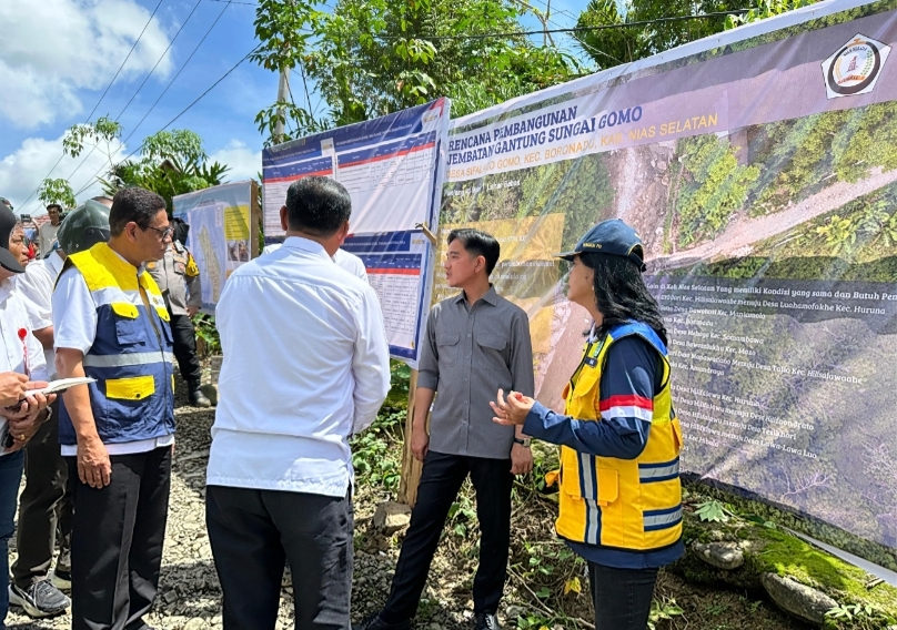 Wapres Gibran kunker ke Nias (SinPo.id/ Setwapres)