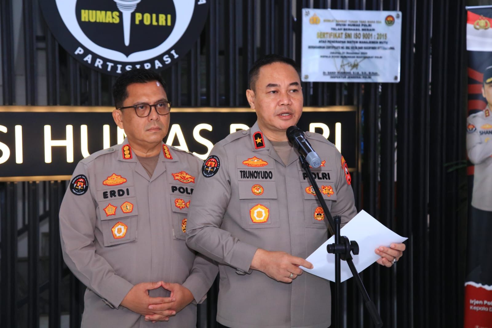 Karopenmas Divhumas Polri Brigjen Pol. Trunoyudo Wisnu Andiko (SinPo.id/ Dok.Polri)