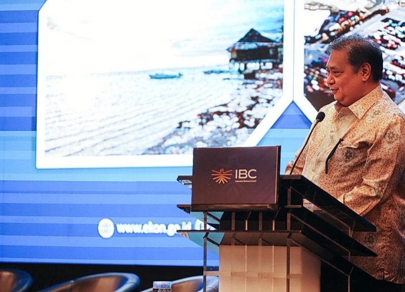 Menko Perekonomian Airlangga Hartarto. (SinPo.id/ Dok. Ekon)