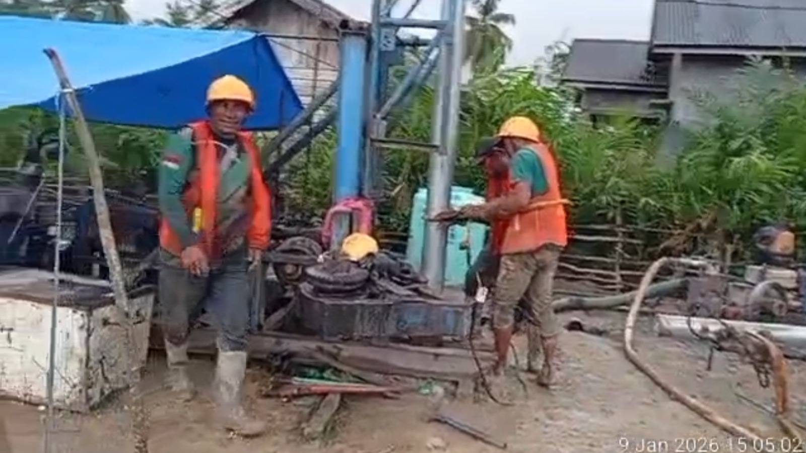 Akses Air Bersih untuk Warga Aceh Dikebut, Pemerintah Tambah 57 Titik Sumur Bor (SinPo.id/Tim media)