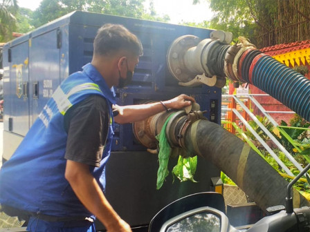 Pompa air untuk antisipasi banjir Rob (SinPo.id/ Dok. Pemprov DKI)