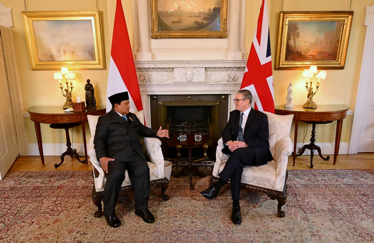 Dari Maritim hingga Pendidikan, Presiden Prabowo dan PM Starmer Perkuat Kemitraan Strategis Indonesia – Inggris (SinPo.id/Biro Setpres)