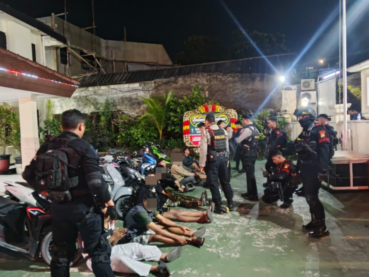 Remaja di bawah umur yang terlibat balap liar (SinPo.id/Dok.PMJ)