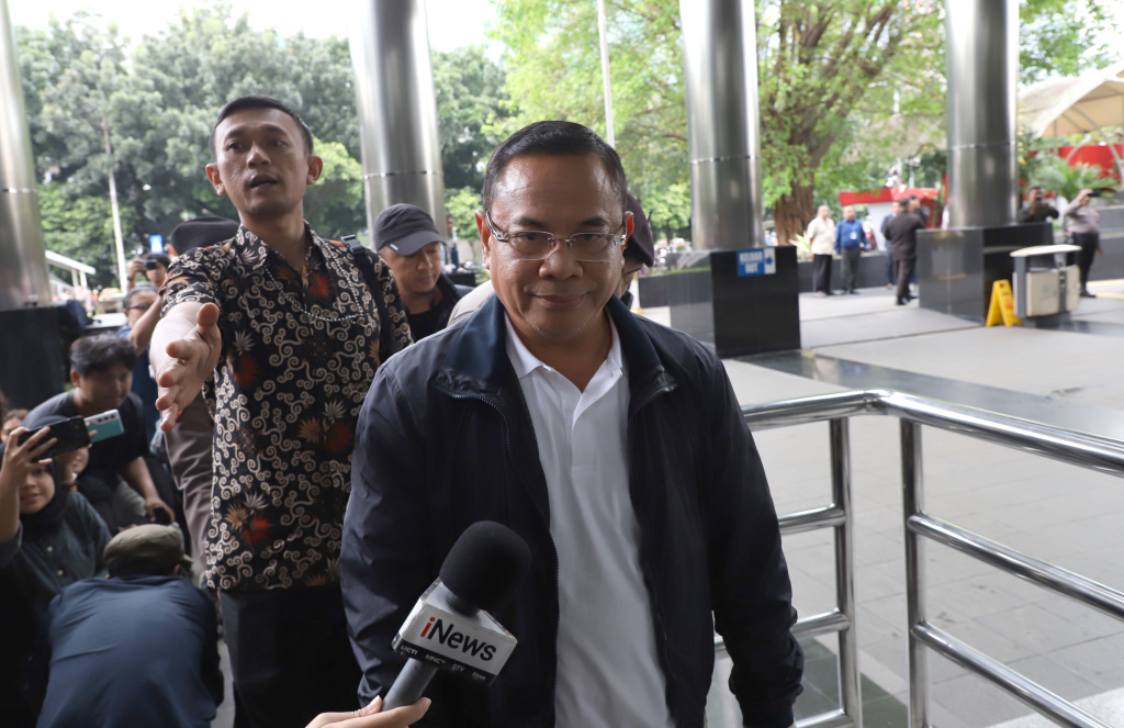 Bupati Pati Sudewo terjaring OTT KPK terkait kasus dugaan suap jual beli jabatan (Ashar/SinPo.id)