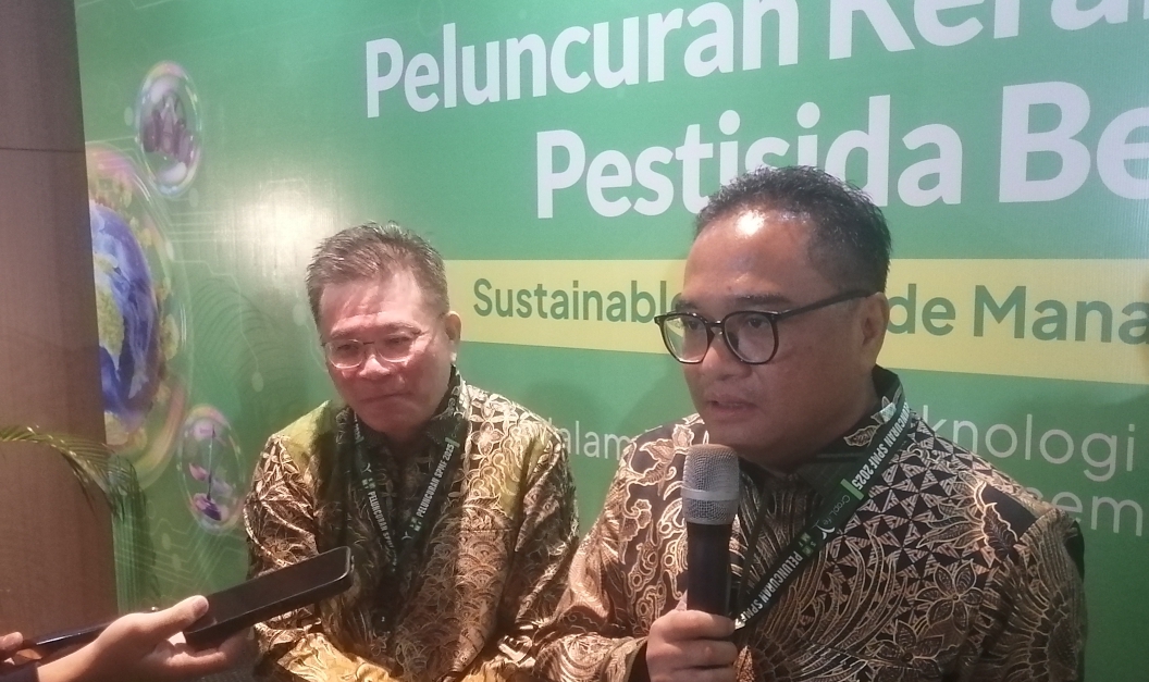 Chairman CropLife Indonesia, Kukuh Ambar Waluyo (SinPo.id/Tio Pirnando)