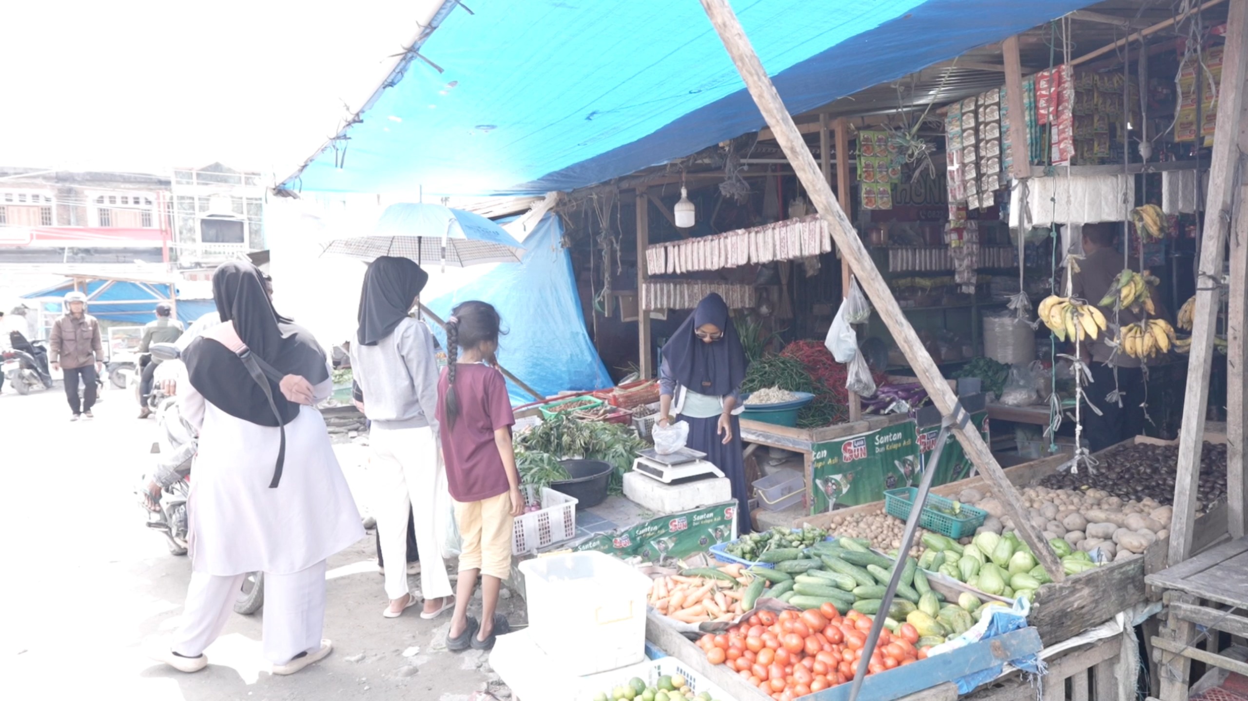 Pasar Tradisional di Aceh kembali beroperasi pascabencana (SinPo.id/tim media)