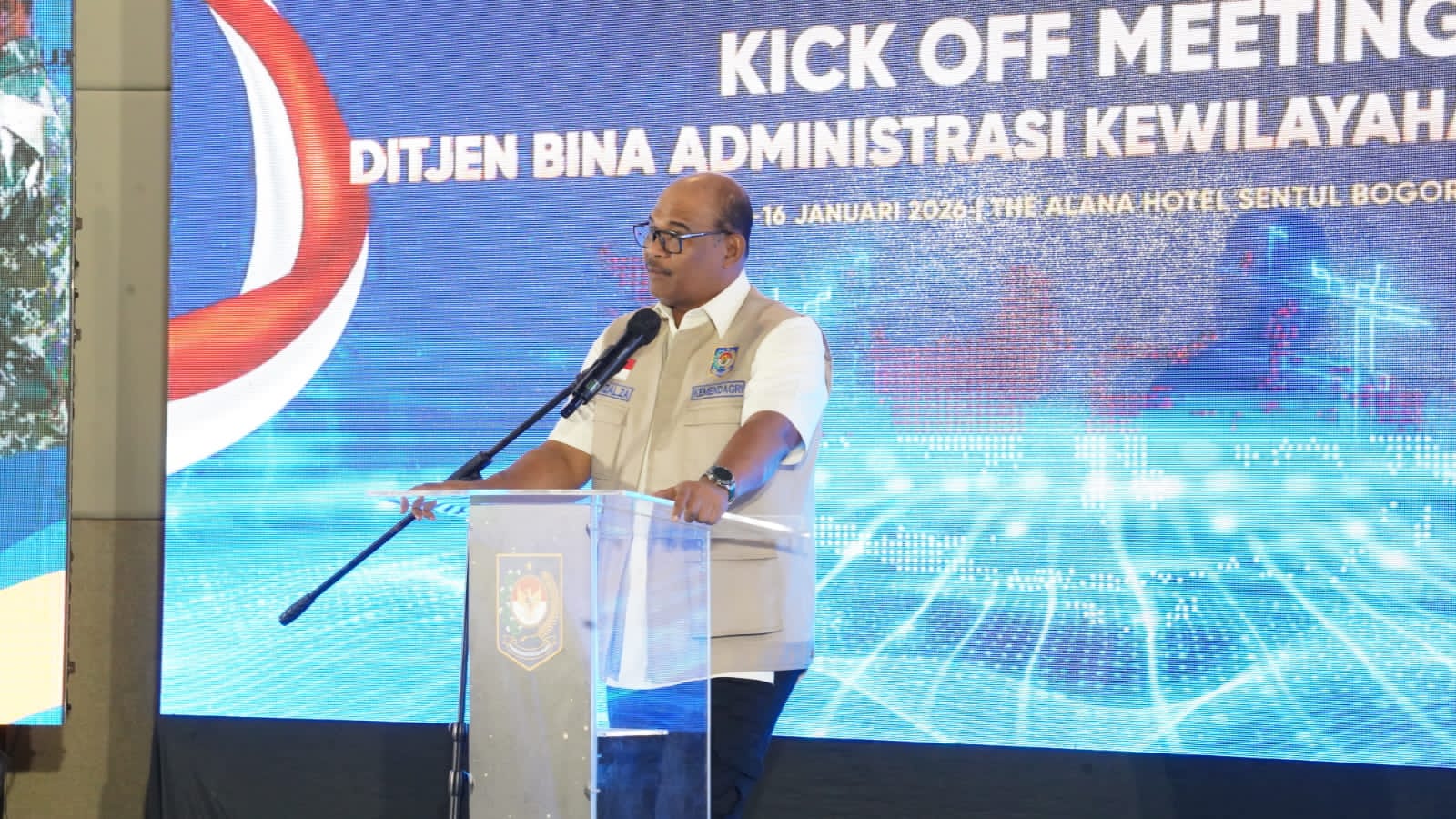 Dirjen Bina Adwil Kemendagri Safrizal ZA (SinPo.id/ Dok. Kemendagri)