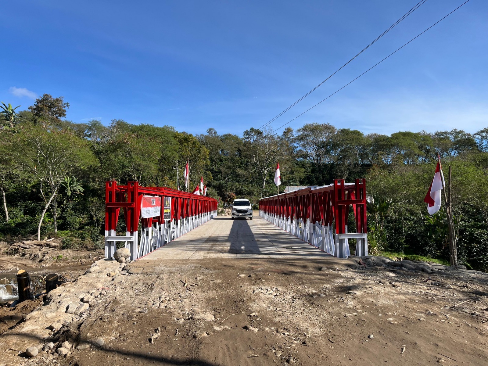 Dua Jembatan Bailey di Aceh Selesai Dibangun, Konektivitas Wilayah Berangsur Pulih (SinPo.id/Tim media)