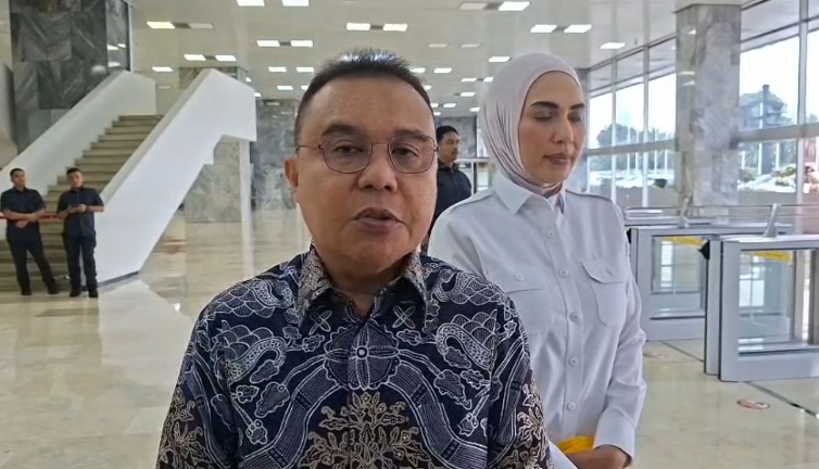 Ketua Harian DPP Partai Gerindra, Dasco (SinPo.id/Galuh Ratnatika)