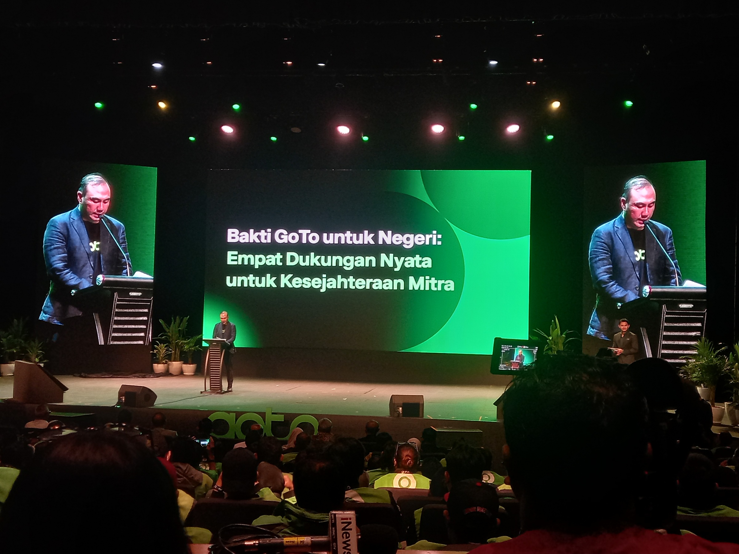 CEO PT GoTo Gojek Tokopedia, Hans Patuwo di TIM (SinPo.id/Firdausi)