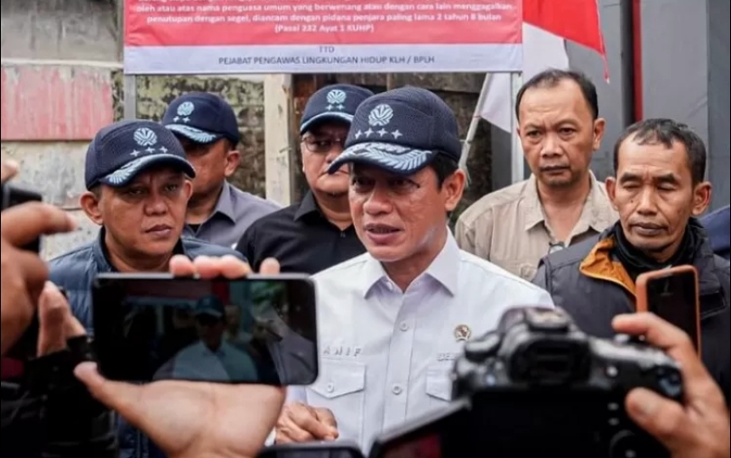 Menteri LH/Kepala BPLH RI Hanif Faisol Nurofiq (SinPo.id/ Dok. KLH)