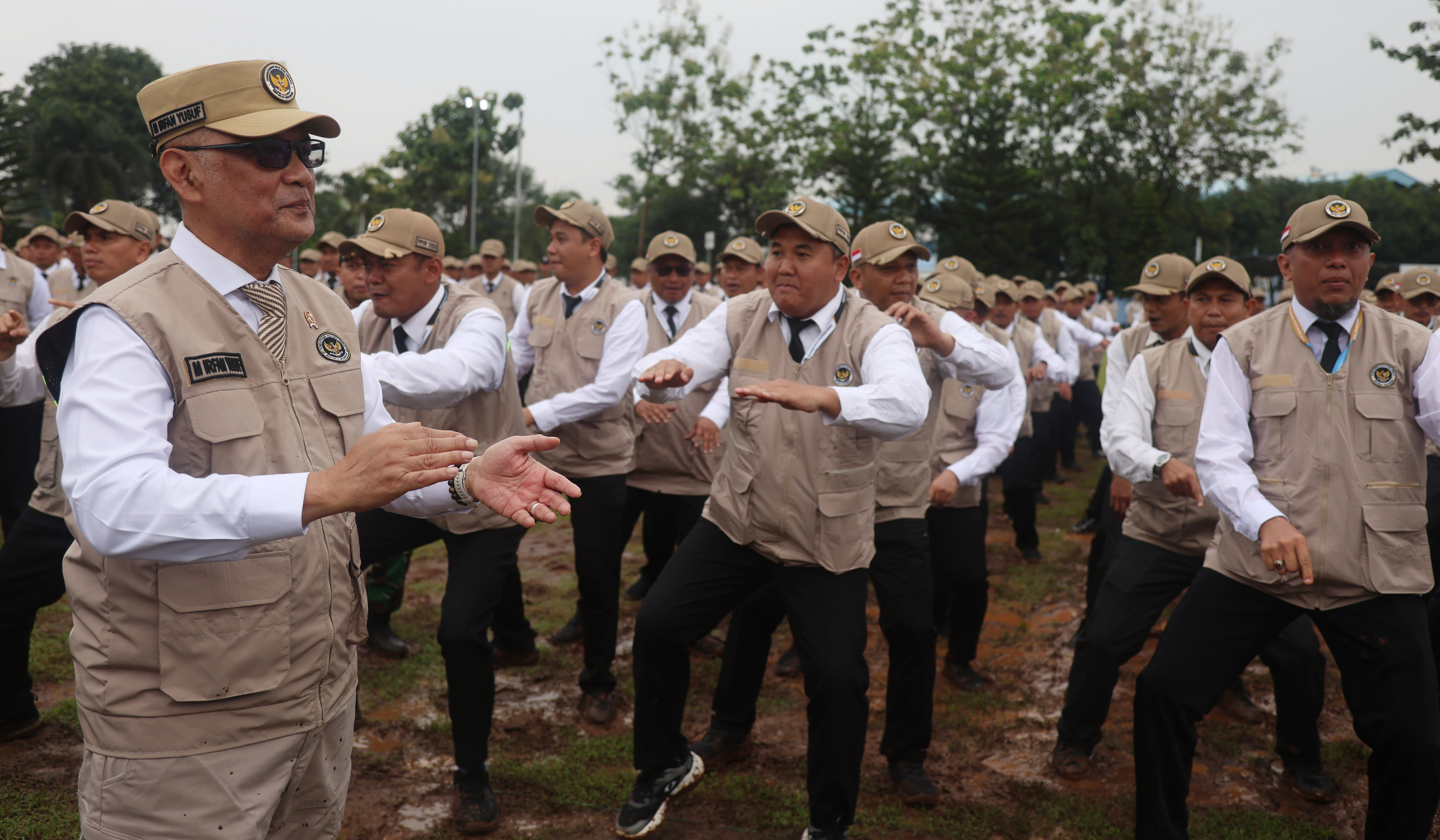 Penutupan diklat PPIH Arab Saudi 2026. (Agus Priatna/SinPo.id)