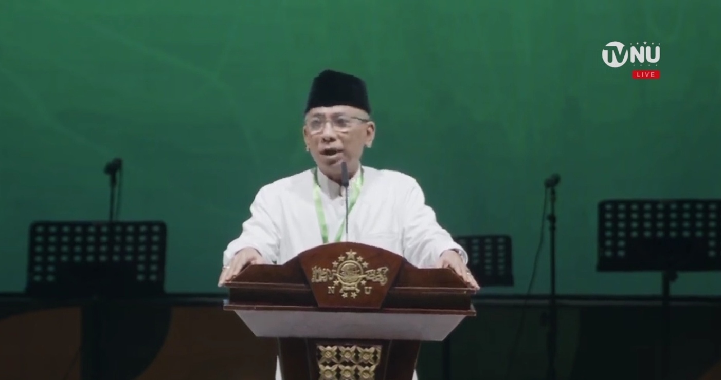 Ketua Umum PBNU Yahya Cholil Staquf (SinPo.id/ Tangkapan layar)