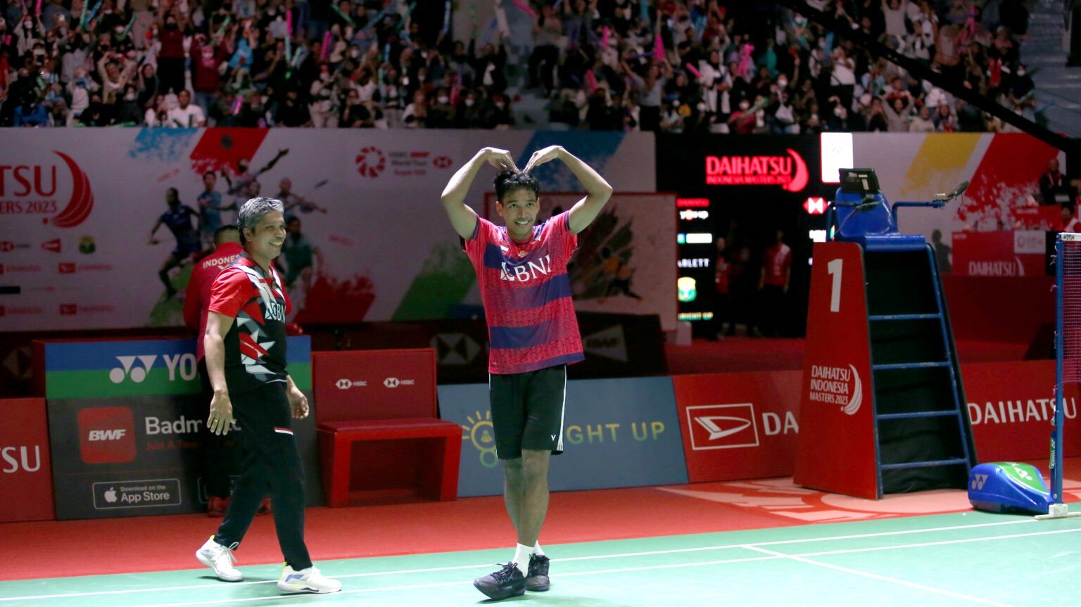 Tunggal putra Indonesia, Chico Aura Dwi Wardoyo (SinPo.id/ Dok. PBSI)